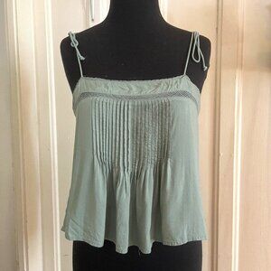 Urban Outfitters UO Dusty Blue-Green Boho Cami